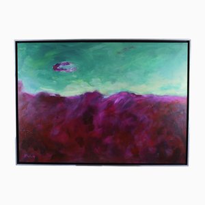 Hans-Henrik Husemann, Terra Magenta III, Acrilico su tela