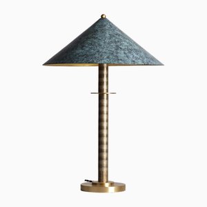 Louisa Lamp in Brushed and Patinated Brass and Bronze by Marine Breynaert