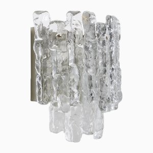 Frosted Glass Wall Lamp by Julius Theodor Kalmar