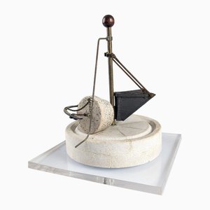 Modello mobile di frantoio in pietra, 1993