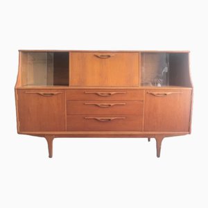 Mid-Century Teak English Bar Side Board Unit by Jentique