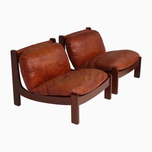 Brasilianische Vintage Lounge Sessel, 2er Set