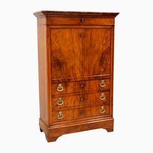 19th Century Louis Philippe Walnut Secretary