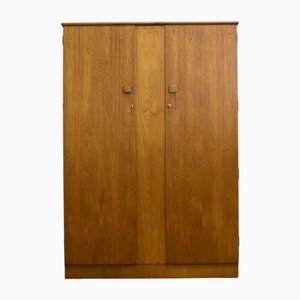 Armoire Mid-Century en Teck et Placage de Homeworthy, 1960s