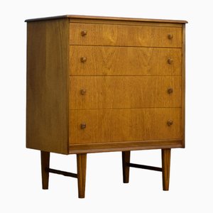 Mid-Century Teak Chest of Drawers from Homeworthy, 1970s