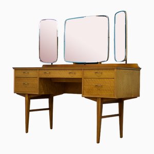 Mid-Century Dressing Table in Walnut by Alfred Cox for Heals, 1950s