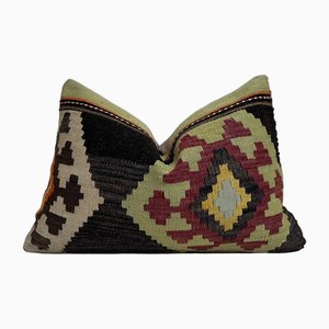 Vintage Turkish Kilim Pillow Cover