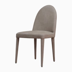 Balzaretti Dining Chair in Taupe Leather from Kabinet