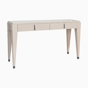 Italian Cappuccino High-Gloss Console Table from Kabinet