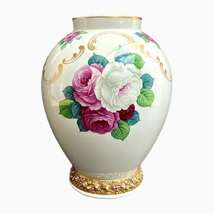 Art Nouveau Rosenthal Vase Roses Jardiniere, 1920s