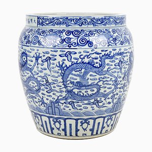Maceta de cerámica estilo Ming