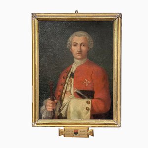 Portrait du Comte Ludovico Caprara, Fin du 18ème Siècle, Encadré