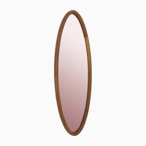 Ovaler Vintage Spiegel von Vildbjerg