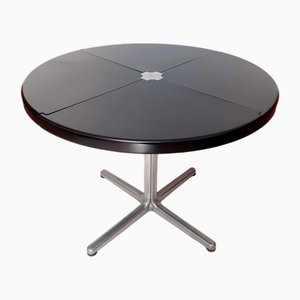 Round Plano Table by Giancarlo Piretti for Castelli / Anonima Castelli, 1970s