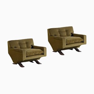 Italian Armchairs by Franz Sartori for Flexform, 1965, Set of 2