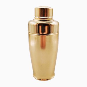 Vintage Martini Cocktail Shaker in Gold, 1960s