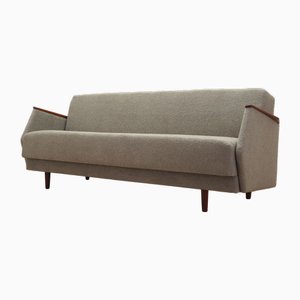 Graues dänisches Schlafsofa, 1970er