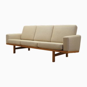 Danish Oak Sofa by Hans J. Wegner, 1960s