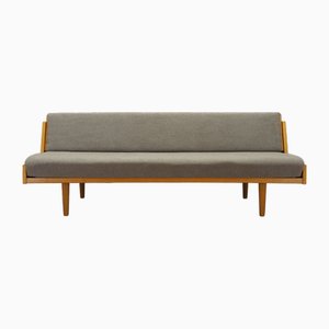 Danish Beech Sofa by Hans. J. Wegner for Getama, 1960s
