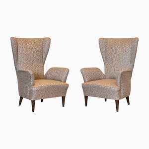 Armchairs in the style of Paolo Buffa, 1940s, Set of 2