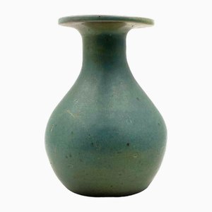 Hellblaue Mid-Century Keramikvase, 1960er