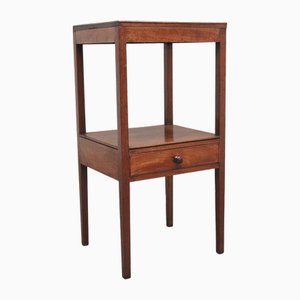 19th Century Mahogany Bedside Table, 1830s