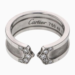 C2 Ring aus Weißgold von Cartier