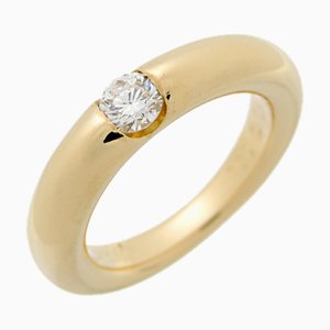 CARTIER Ellipse 0.25ct Diamant #48 Damenring 750 Gelbgold Nr. 8