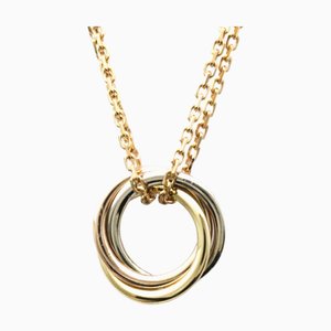 CARTIER Trinity De B7218200 Collar con colgante de oro rosa [18K], oro blanco [18K], oro amarillo [18K] No Stone para hombre, mujer