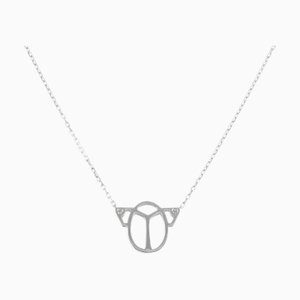 CARTIER Scarab 2PD Necklace/Pendant K18WG White gold