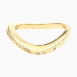 CARTIER Nouvelle Vague Diamond Ring B4094451 Pink Gold [18K] Fashion Diamond Band Ring