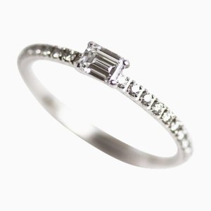 Anillo CARTIER K18WG Etancel de oro blanco B4225700 Diamante 1.3g Mujer