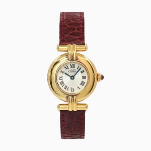 CARTIER Must Colise Vermeil W1010595 150th Anniversary Limited to 1847 Ladies Watch Quartz