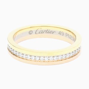 CARTIER Vendome Diamond Ring Pink Gold [18K],Yellow Gold [18K] Fashion Diamond Band Ring Gold
