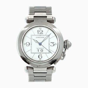 Pasha C Big Date Boys Watch in White from Cartier