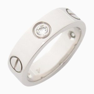 Anillo Love 3P de diamantes de Cartier