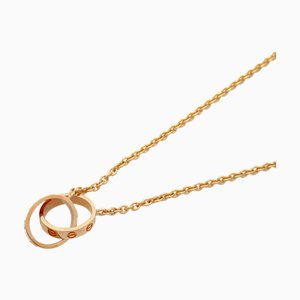 CARTIER Baby Love Necklace Necklace Gold K18PG[Rose Gold] Gold