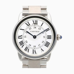 CARTIER Rondo Solo SM Uhr Edelstahl W6701004 [3601] Quarz Damen