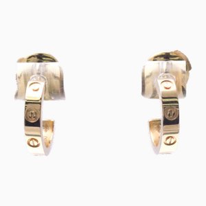 Mini Love Earrings in Pink Gold from Cartier, Set of 2