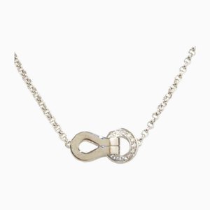 White Gold Agraph Necklace Pendant from Cartier