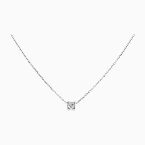 C Necklace Pendant in White Gold E from Cartier