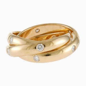 Dreireihiger Constellation Diamant Ring von Cartier