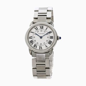 Rondo Solo Watch in Stainless Steel from Cartier
