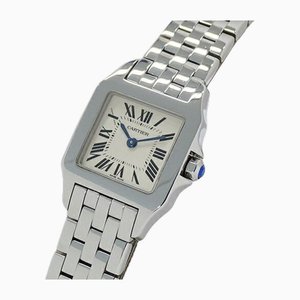 Reloj para dama Santos De Moiselle de acero inoxidable y cuarzo de Cartier