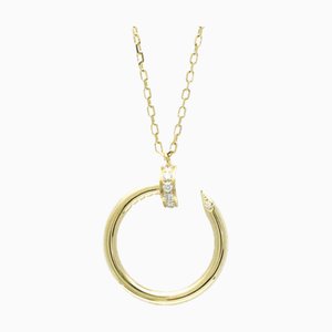 CARTIER Juste Un Clou Necklace B7224889 Yellow Gold [18K] Diamond Men,Women Fashion Pendant Necklace Carat/0.12 [Gold]