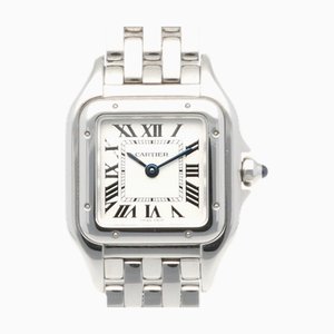 CARTIER Panthere SS Watch Stainless Steel WSPN0006 Quartz Ladies