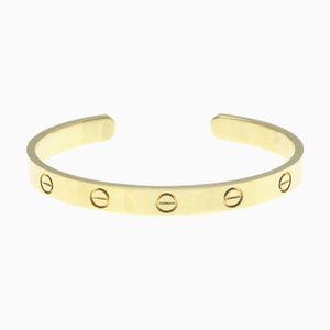 CARTIER Love Bracelet Jonc Ouvert Or Rose [18K] No Stone Bangle Or Rose