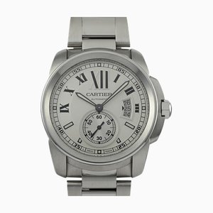 CARTIER Caliber W7100015 silver dial watch men's