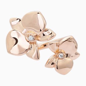 Caress Dorquidepal Pink Gold Ring from Cartier