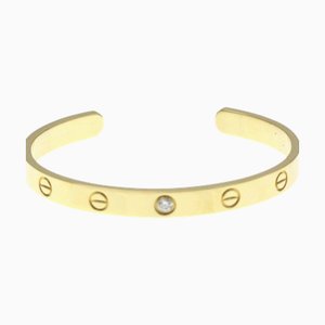 Brazalete abierto de diamantes Love Breath 1P de CARTIER B6029817 Oro amarillo [18K] Brazalete de diamantes en oro